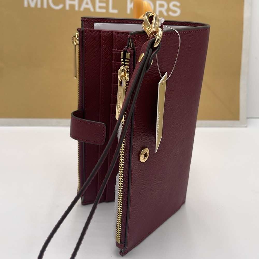 Michael Kors Jet Set Travel Large Double Zip Wristlet Wallet Phone Holder
NWT - Picture 13 of 16